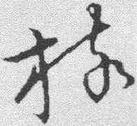 核,草書韻會 ,書法字典